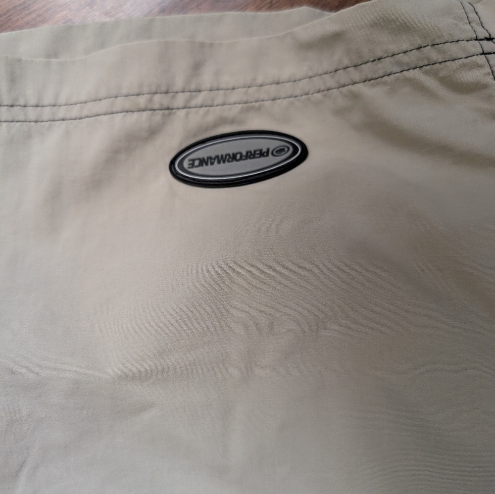 EUC Men's Performance Mountain Bike Shorts With Liner Size XL Tan - Picture 2 of 6